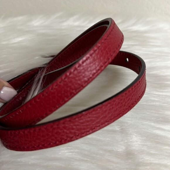 💯 Authentic Gucci Bree Disco Crossbody Bag in Red🍀 - Picture 13 of 16